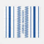 Famille à motifs brouiller couverture traditionnel (Devant (Horizontal))