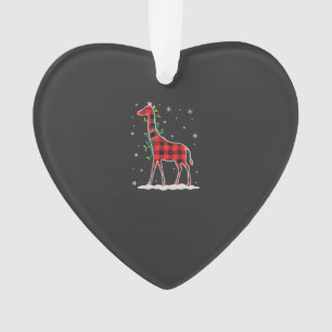 Famille assortie girafe carreaux de Buffalo pour N