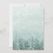 Famille de 4 faire-part de grossesse aquarelle (Dos)