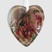 Famille de cadres Gold Holly & Pine Photo 2 faces (devant)