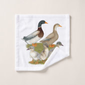 Famille de canards de Saxe (Gant de toilette)