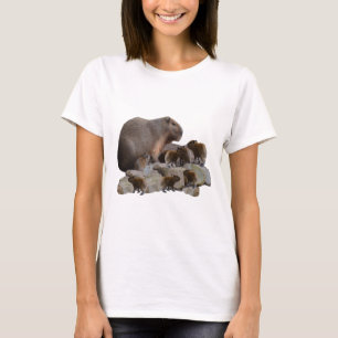 Famille de capybaras Ladies, Tshirt