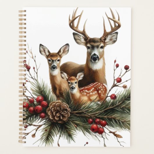 Famille de cerfs (Devant)