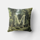 Famille De Chênes Forestiers Etabli Oreiller (Verso)