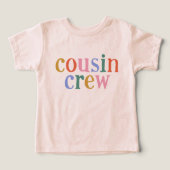 Famille de jumelage d'équipage de cousine coloré (Design Recto)