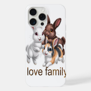 Famille de lapins
