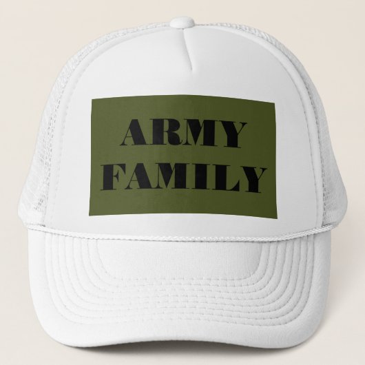 Famille de l'armée casquette (Devant)
