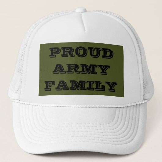 Famille de l'Armée casquette (Devant)