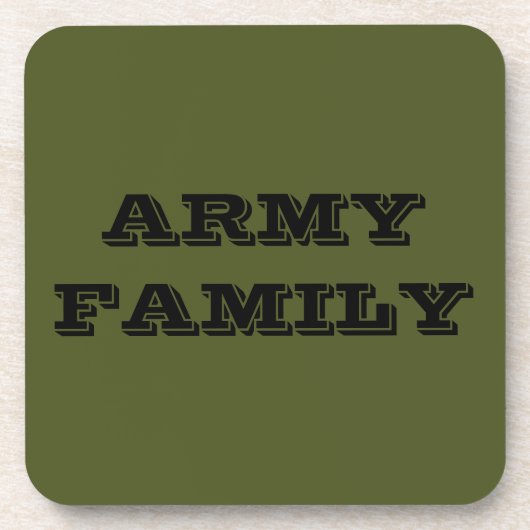 Famille de l'armée de dessous de verre (Devant)