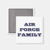 Famille de l'armée de l'air Magnet (Recto/Verso)