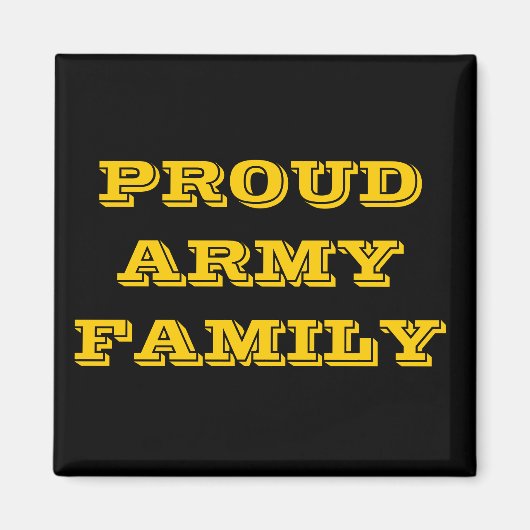 Famille de l'Armée de Magnet Fière (Devant)