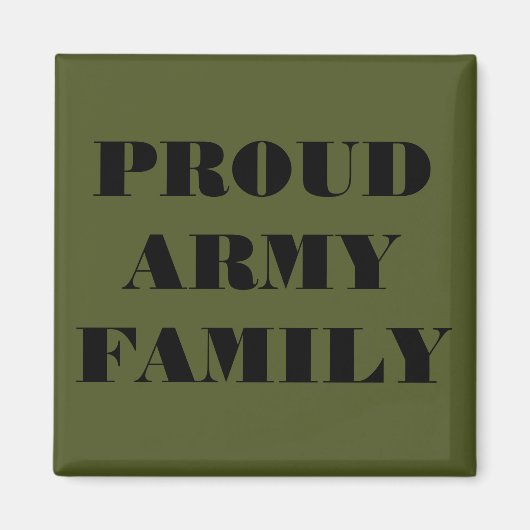 Famille de l'Armée de Magnet Fière (Devant)