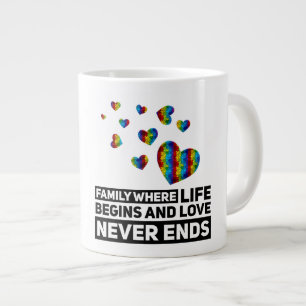 Famille de l'autisme - Mug