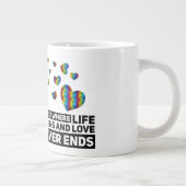 Famille de l'autisme - Mug (Droite)