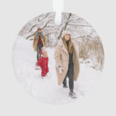 Famille de Noël rose nom de la maison douce maison (dos)