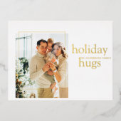 Famille de photos de Noël | Carte Postale Holiday (Recto)