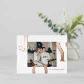 Famille de photos de Noël | Carte postale Joy Rose (Debout devant)