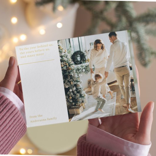 Famille de photos de Noël | Carte postale Joyeux j
