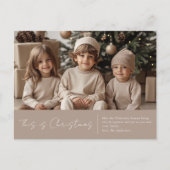 Famille de photos de Noël | Carte postale Red Joy (Devant)