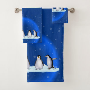 Famille de pingouin