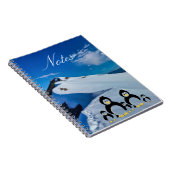 Famille de pingouins dans le Carnet de neige (Côté Droit)