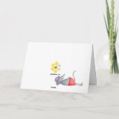 Famille de souris à la plage Carte de voeux d'été (Dos)