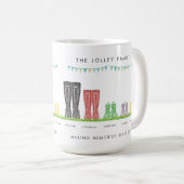 Famille de tasse de fabrication de botte de (Devant droit)