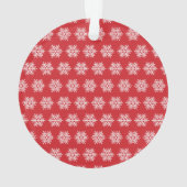 Famille des Pingouins mignons 5 ornement de Noël (dos)