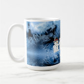 Famille des Snowmen de quatre Mug d'hiver (Gauche)