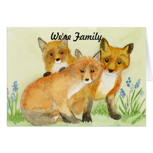 Famille Fox (Devant horizontal)