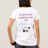 Famille galactique faisant un T-shirt de bande (Dos)