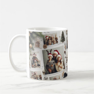 Famille, joie et Noël Cheer/Café Mug
