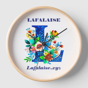 Famille LAFALAISE Horloge #280620