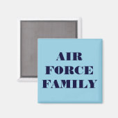 Famille Magnet Air Force (Recto/Verso)