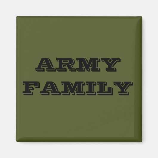 Famille Magnet Army (Devant)