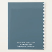 Famille moderne Cabine location de vacances Accuei (Dos)