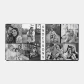 Famille moderne Huit photo Collage noir et blanc (Recto)