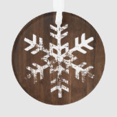 Famille Noël en Bois Rustique (dos)