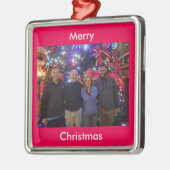 Famille + Ornement de Noël d'amis (Gauche)