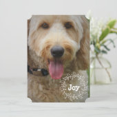 Famille ou Carte photo de vacances pour animaux (Debout devant)