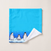 Famille Penguin (Gant de toilette)