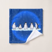 Famille Penguin (Gant de toilette)