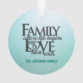 Famille personnalisable où commence la vie (dos)