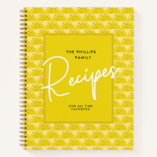Famille Personnaliser Nom Recette Livre