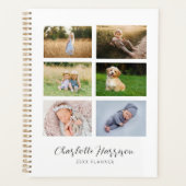 Famille Photo Collage Nom personnalisé | (Devant)