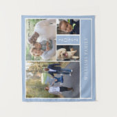 Famille Photo Collage Tapisserie (Devant)