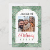 Famille Photo Fête Invitation (Dos)