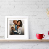 Famille Photo personnalisée Modèle simple