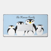 Famille Pingouin mignonne (Clavier et souris)