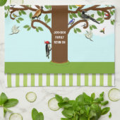 Famille Réunion Décor Cuisine Serviette (Plié)